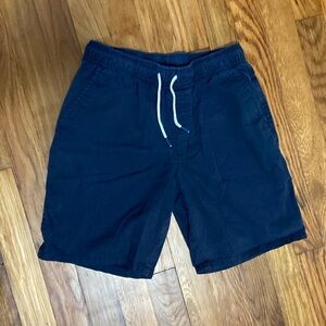 Boys blue shorts, large: 10-12